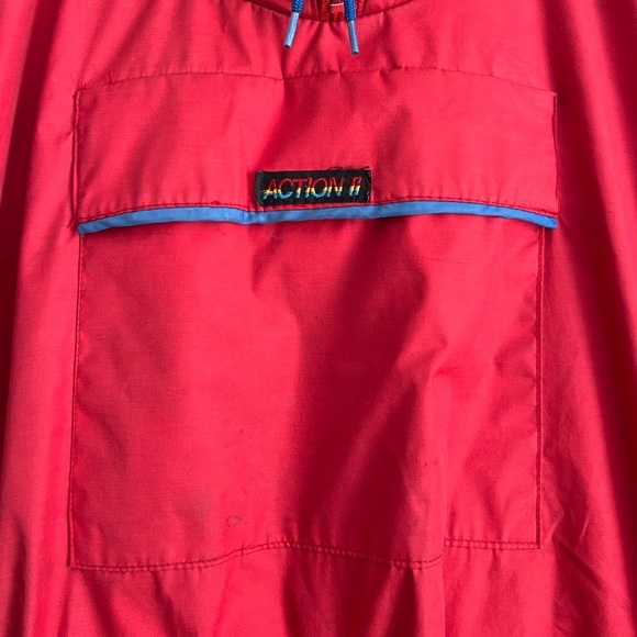 Vintage Action II Windbreaker Sports Jacket Dermoflex Material Made In Canada 42 - Picture 5 of 7